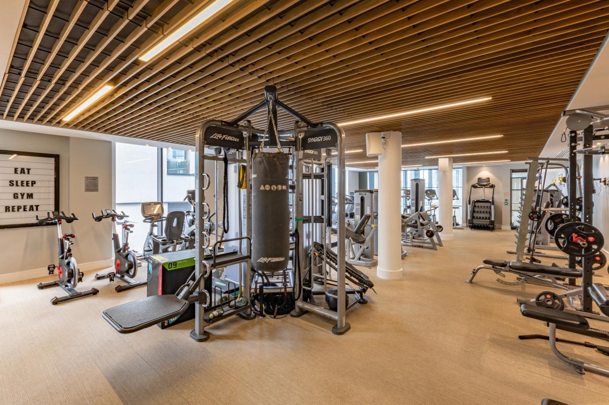 Harbour Hotel & Spa Southampton Eksteriør billede The gym at The Ivy Collection
