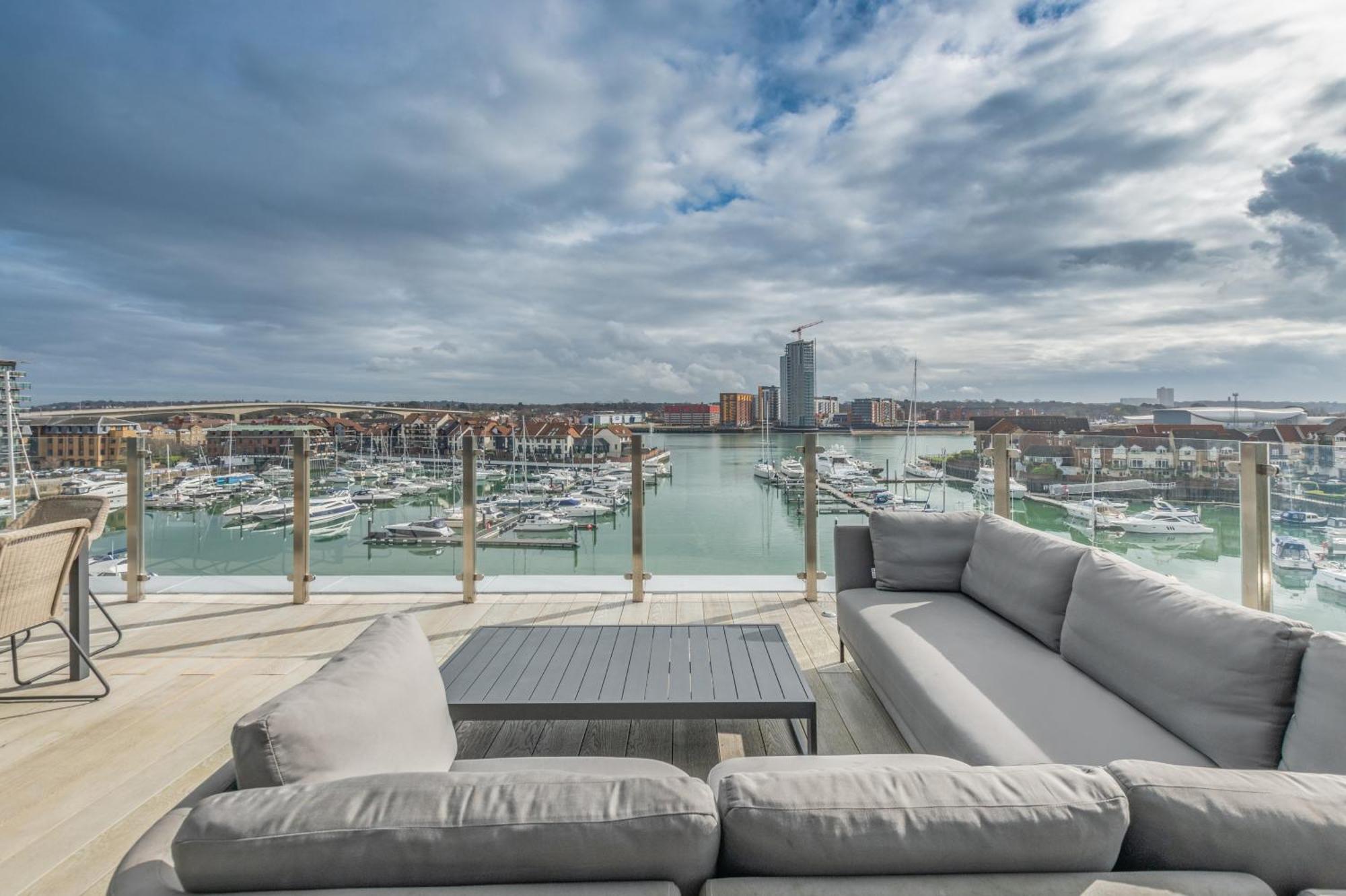 Harbour Hotel & Spa Southampton Værelse billede View from the rooftop